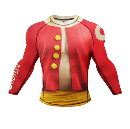 Rashguard Luffy