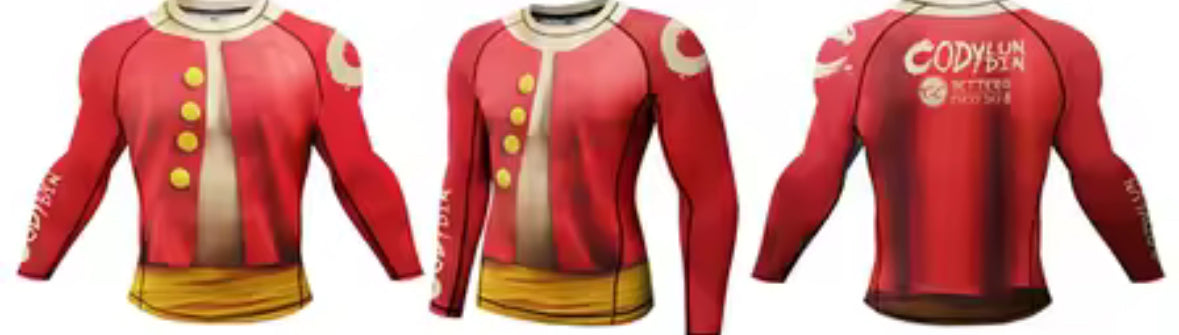 Rashguard Luffy