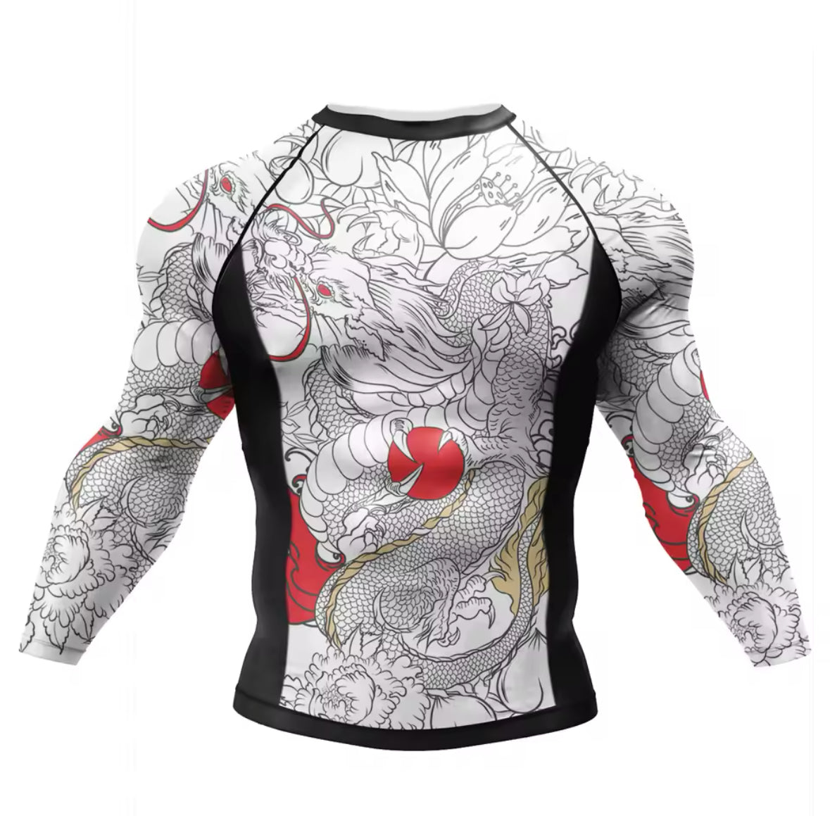Rashguard Dragón Blanco