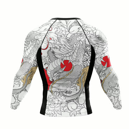 Rashguard Dragón Blanco