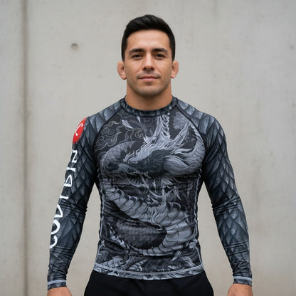 Rashguard Dragón Gris